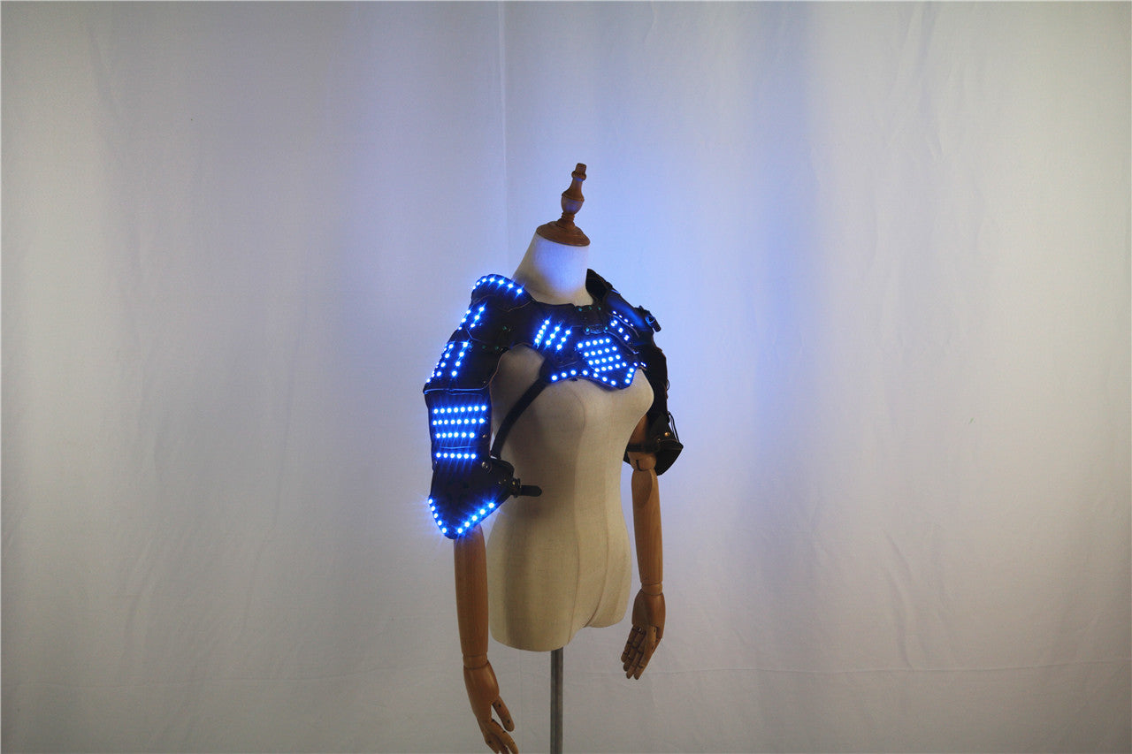 Glowing LED Costume Armor