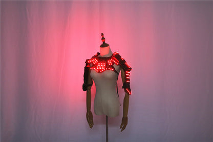 Glowing LED Costume Armor