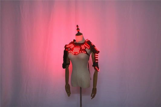 Glowing LED Costume Armor