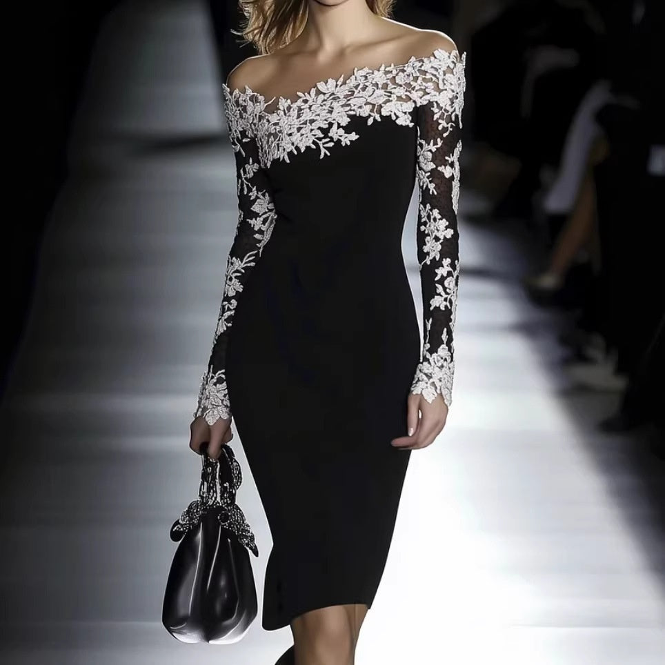 Elegant Lace Bodycon Dress