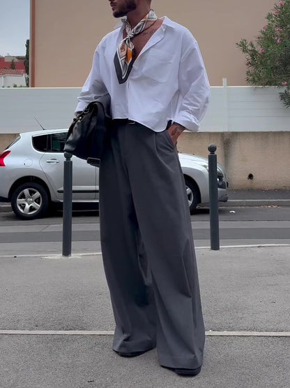 Solid Short Shirt