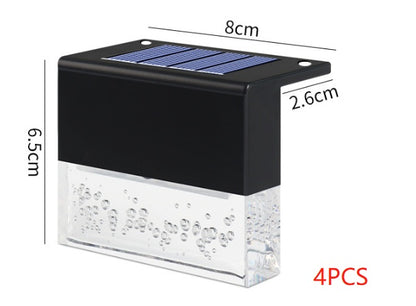 Solar Light Step Fence Light