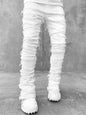 Jean slim empilé