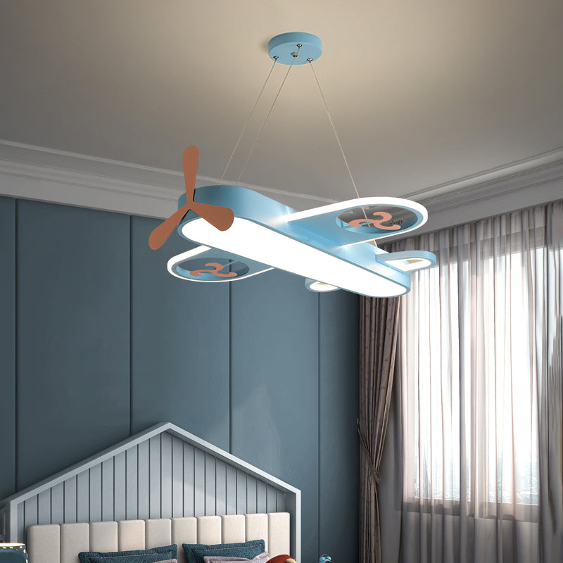 Light Led Plane Chandelier