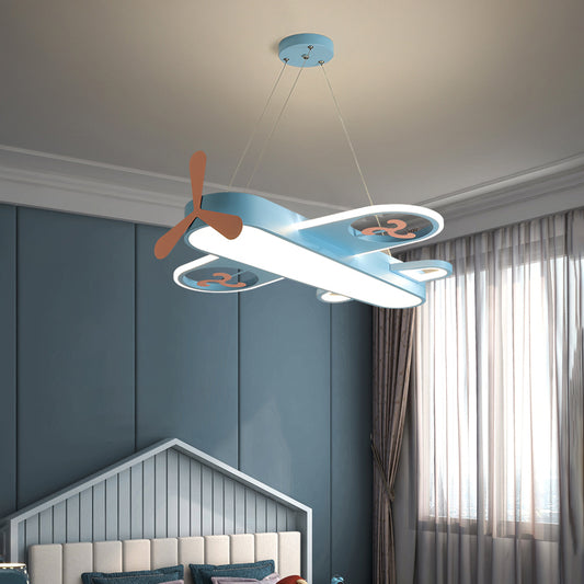 Light Led Plane Chandelier