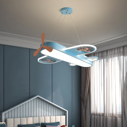 Light Led Plane Chandelier