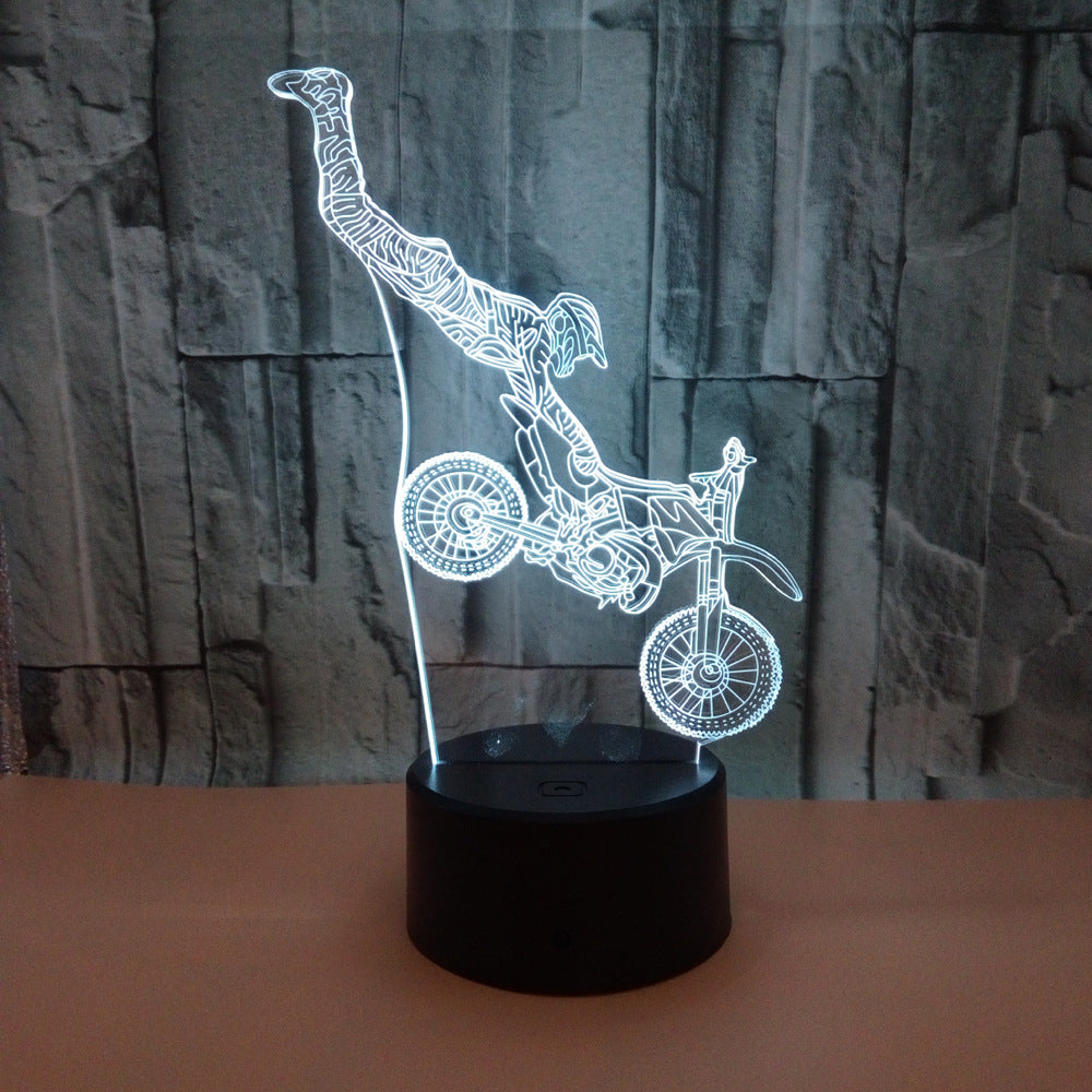 Colorful Touch  Remote Control LED Visual Light