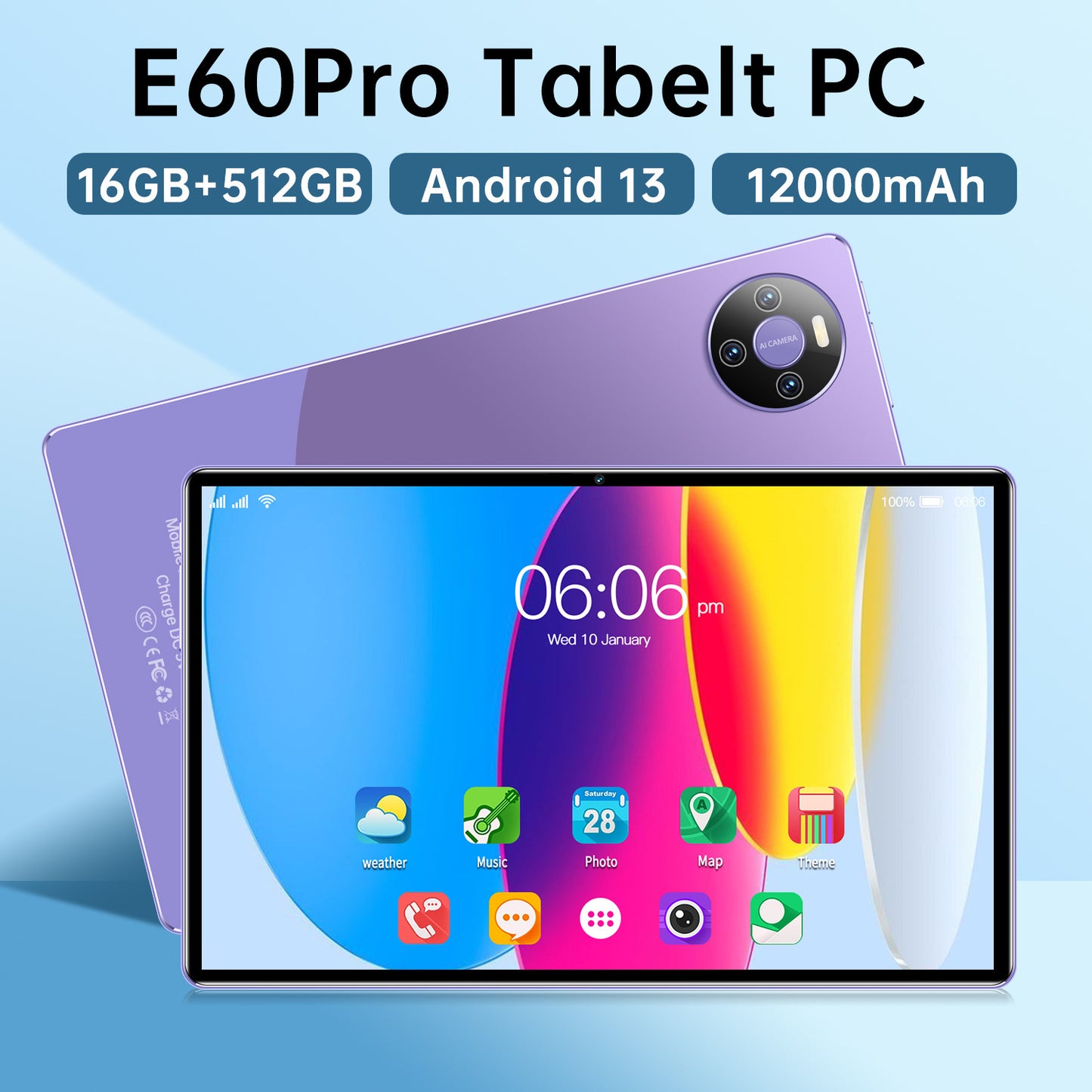 Portable And Minimalist Tablet Computer