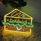LED Neon Sign Hamburg0[er Light Pizza