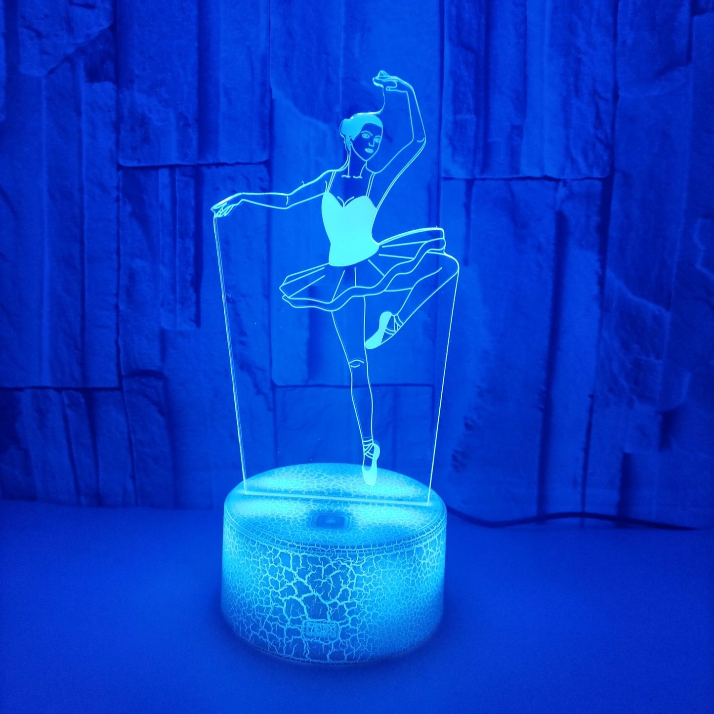 Ballet 3D Colorful Touch LED Visual Light