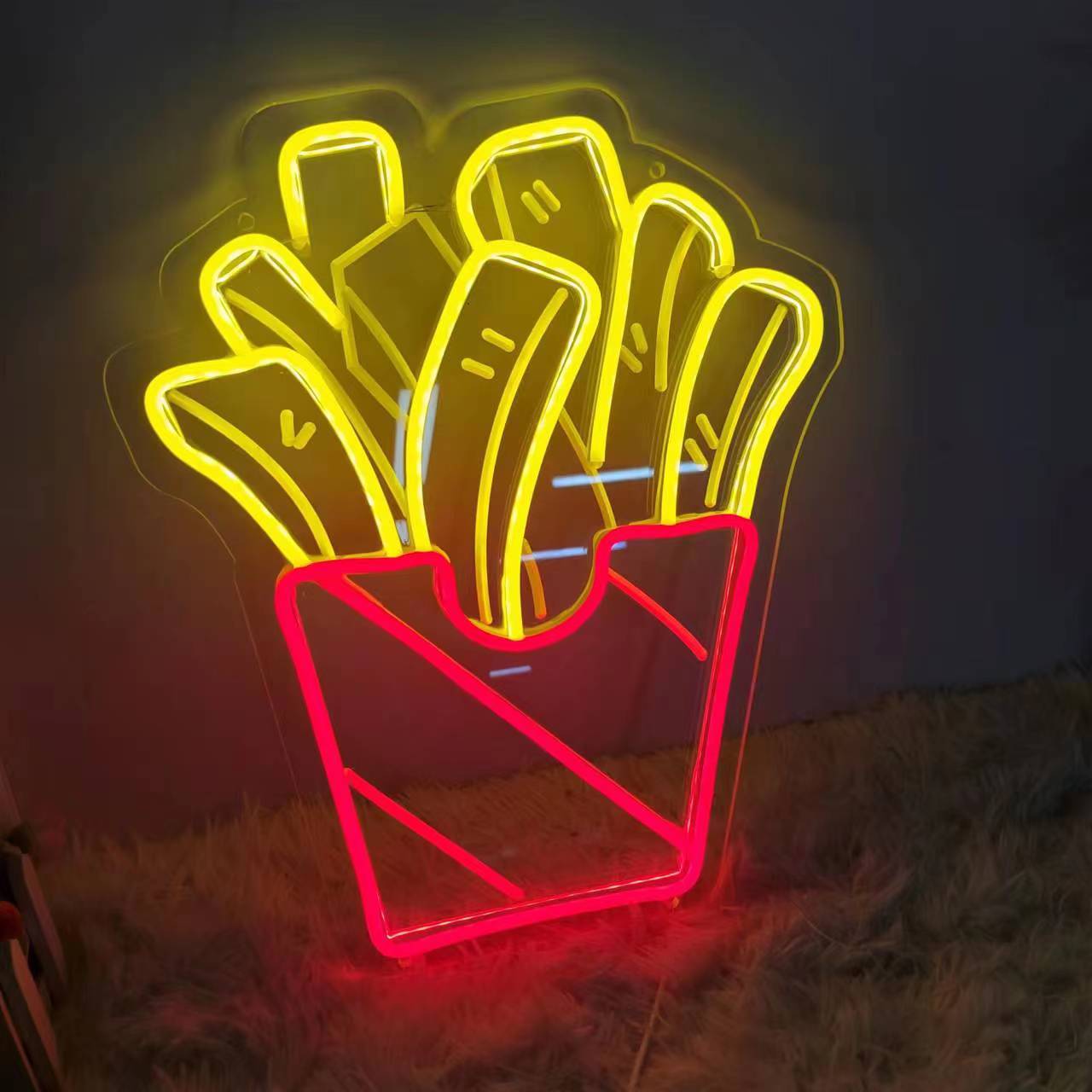 LED Neon Sign Hamburg0[er Light Pizza