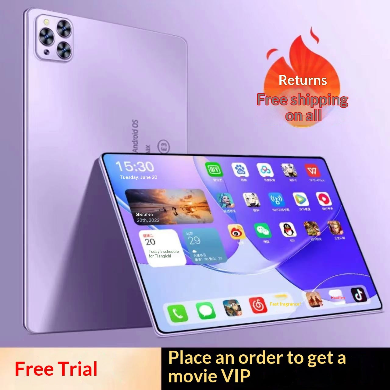 Android Tablet 5G All-network