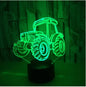 Colorful Touch Remote Control LED Visual Light