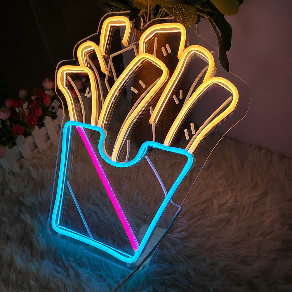 LED Neon Sign Hamburg0[er Light Pizza
