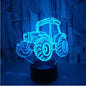 Colorful Touch Remote Control LED Visual Light